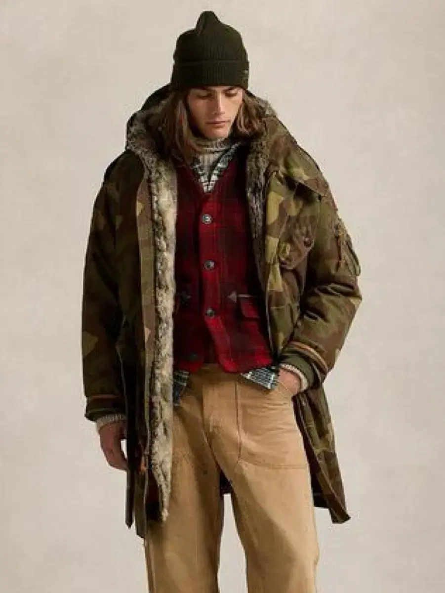 Polo Country Camo Fur Hunting Jacket