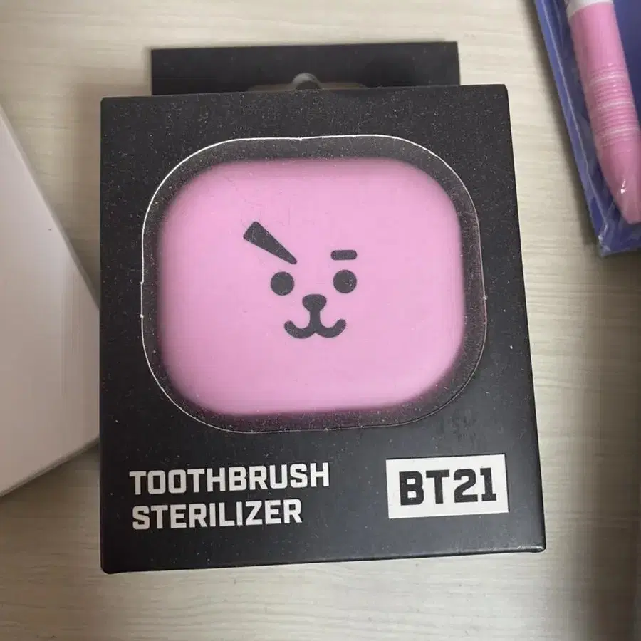 BT21 칫솔 살균