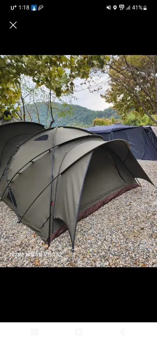 Camping Gear Camping Canvas Tent MacaPlus