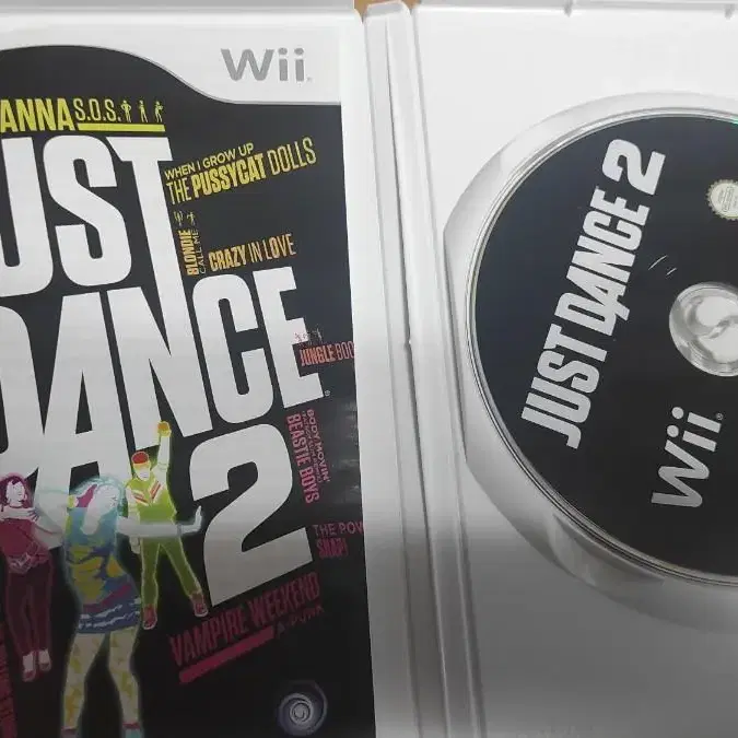 닌텐도 wii 저스트댄스2 just dance2