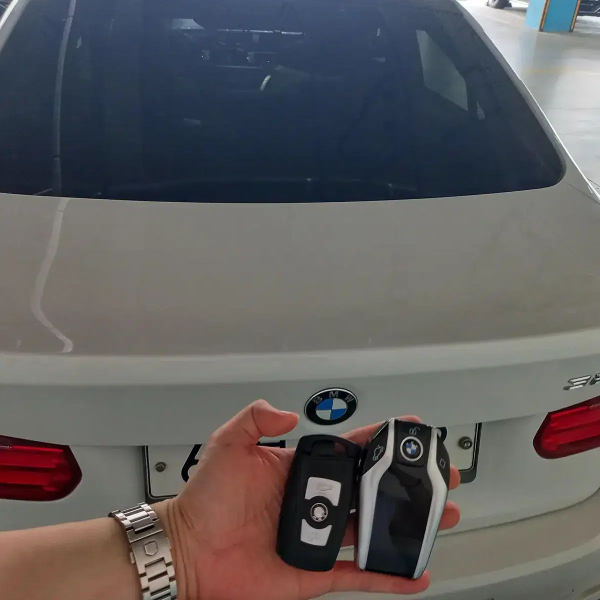 부산 금정구 BMW 구형키 준신형키 신형키 최신 디지털키 제작