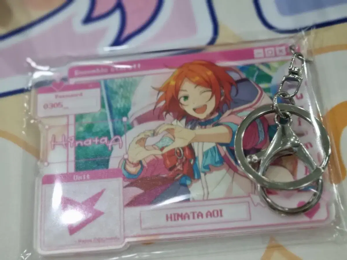 Angsta Trading acrylic Keyholder Aoi Hinata