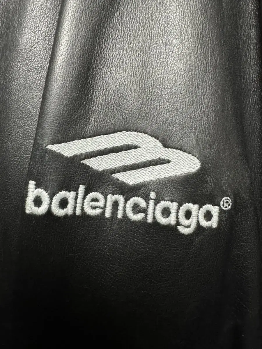 Balenciaga leather jacket