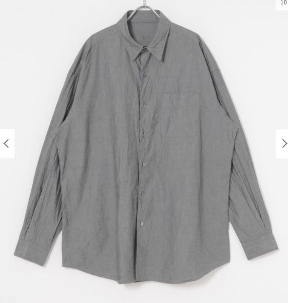 PORTER CLASSIC Porter Classic shirt gray