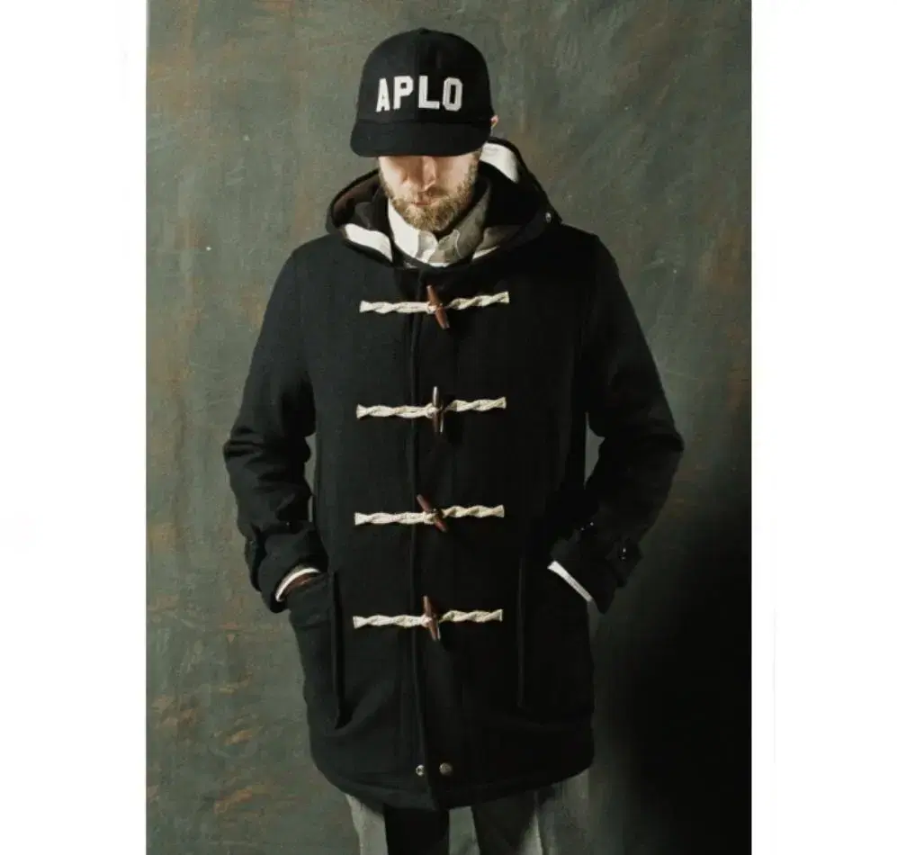 M) Espionage Duffel Coat Tteokbokki Coat