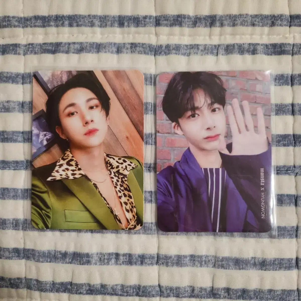 monsta x photocard gonococcal rubkill hyungwon chapeau