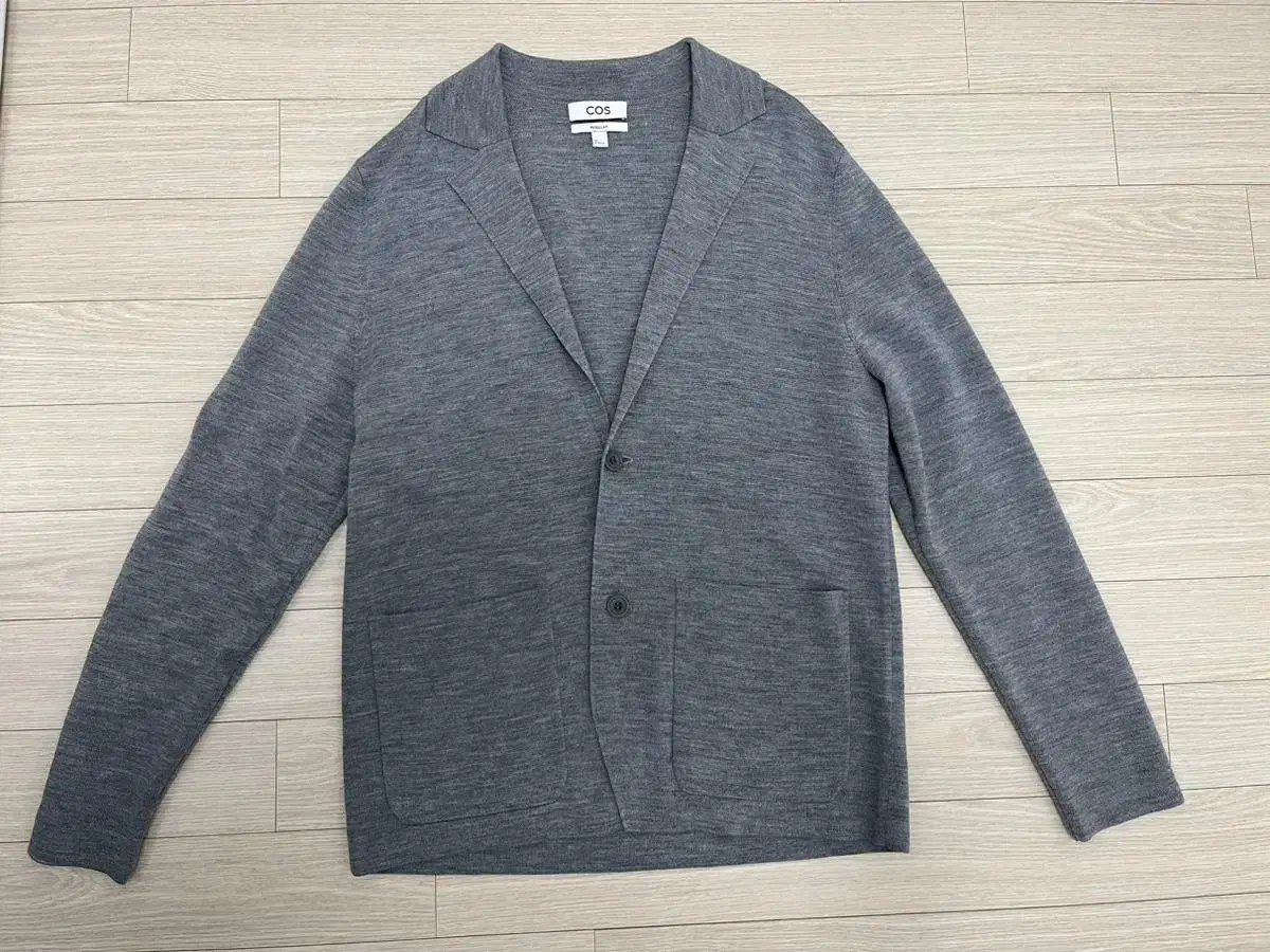 COS/Course wool knit cardigan/L