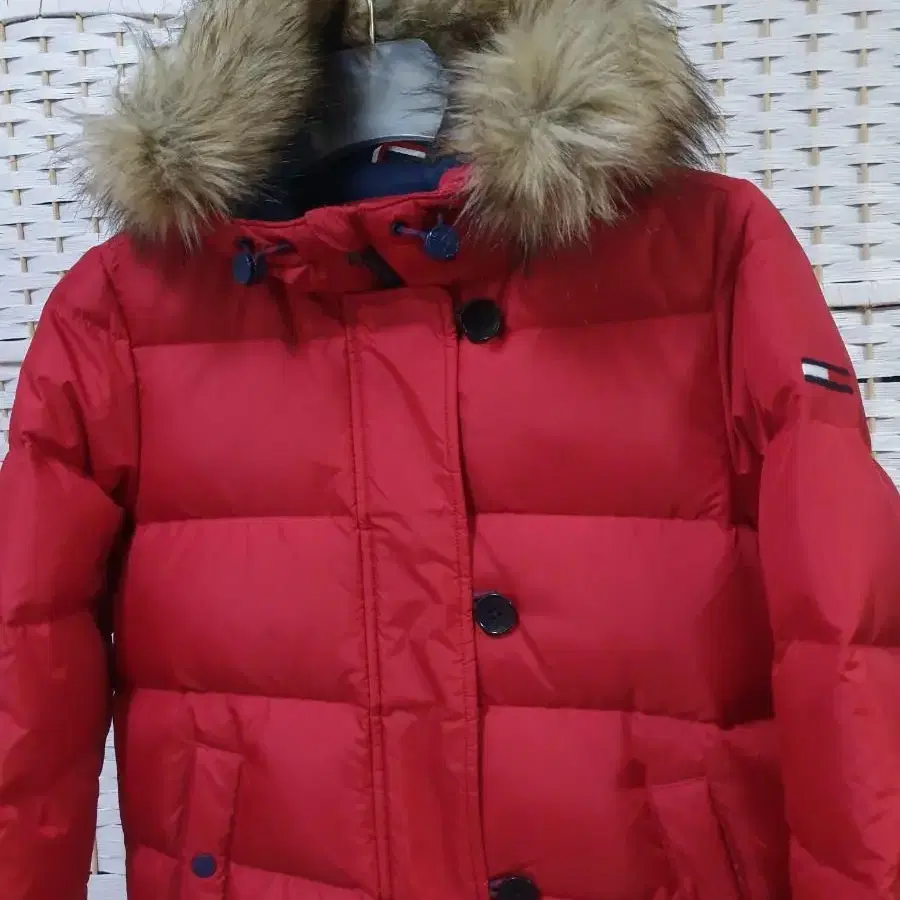 (1056) TOMMY HILFIGER 타미힐피거 다운 숏패딩 M