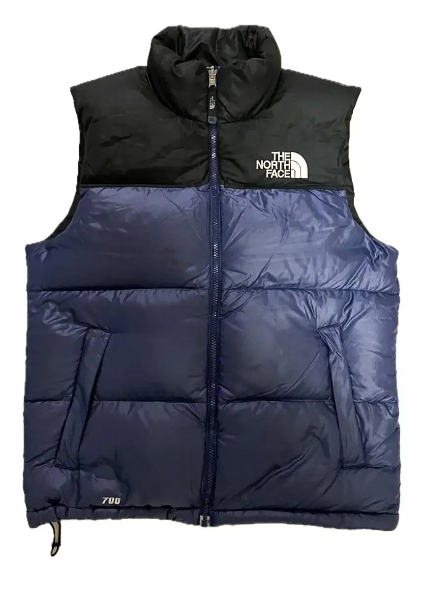 [90] The North Face Nopsi Padded Vest in Navy, 700