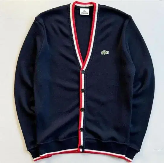 Lacoste Track Wool Cardigan