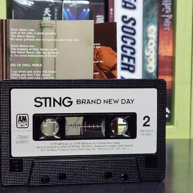 스팅 sting 카세트테이프 - BRAND NEW DAY