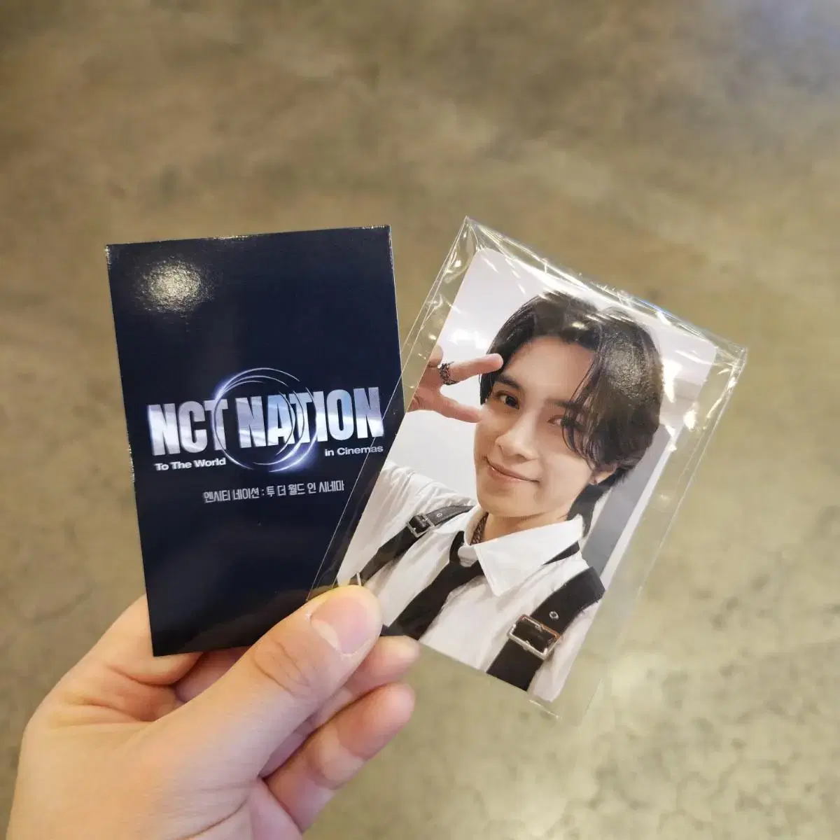 NCT Nation hendery photocard