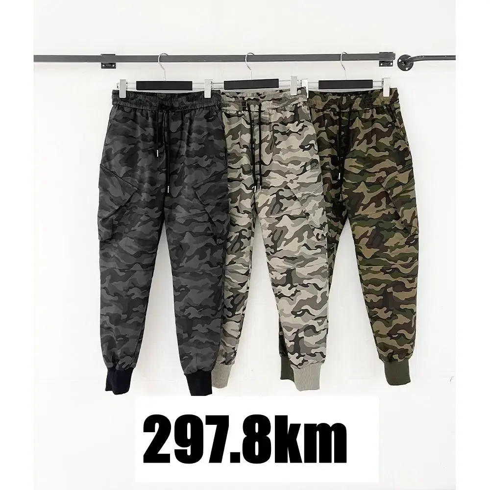 Space Military Banded Cargo Jogger Pants 3colors