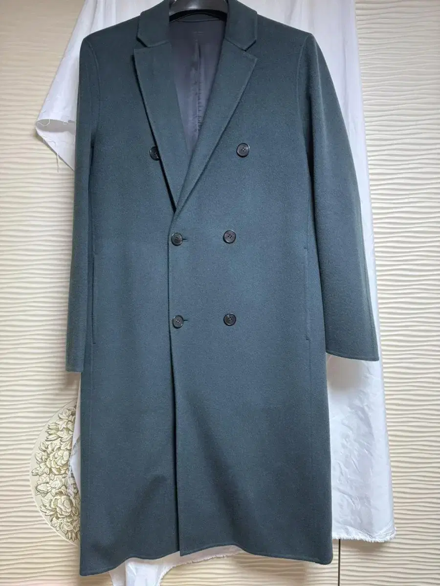 Time Homme Double Coat Size 95 Dark Green