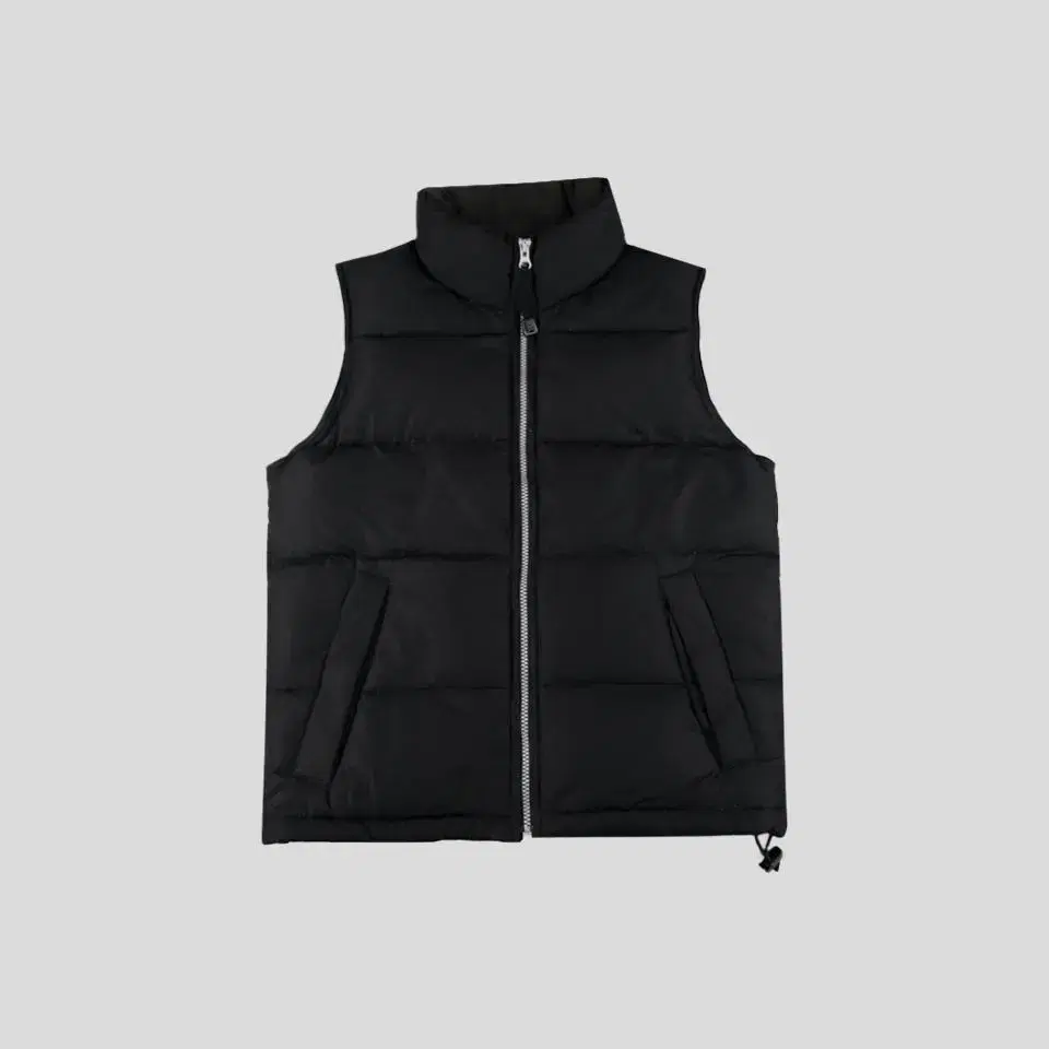 Uniqlo Black Simple Casual Polar Fleece Duck Down Puffer Padded Vest S-