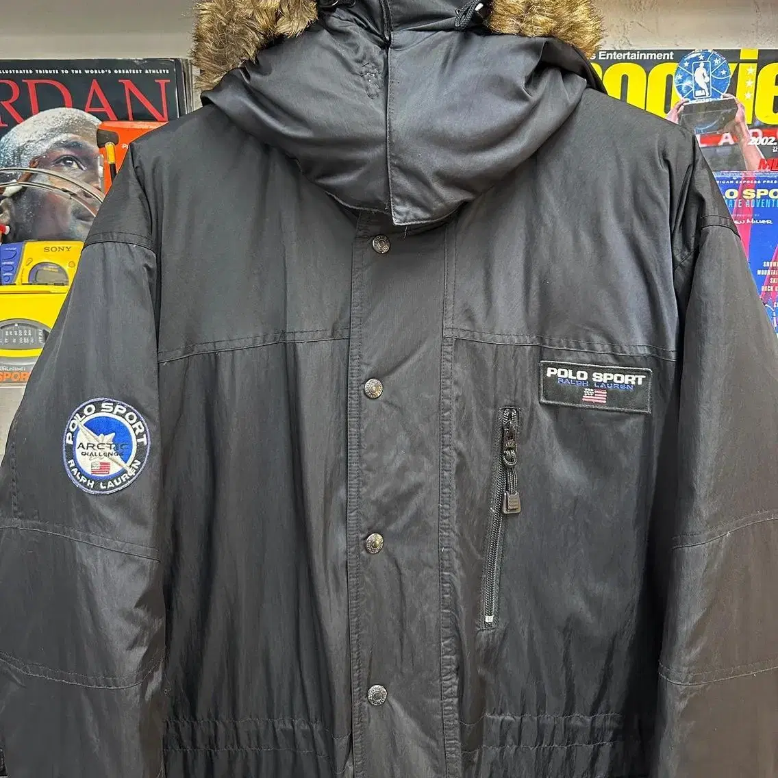 90s polo sport arctic down parka 폴로스포츠