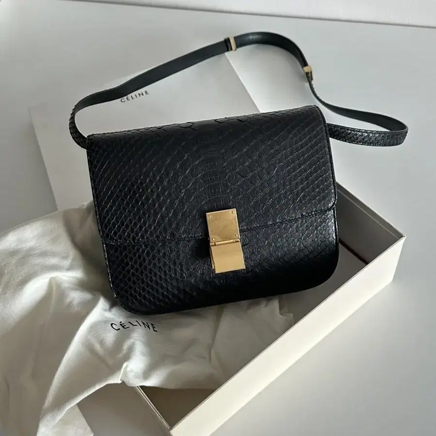 Celine classic box python 셀린느 클래식박스