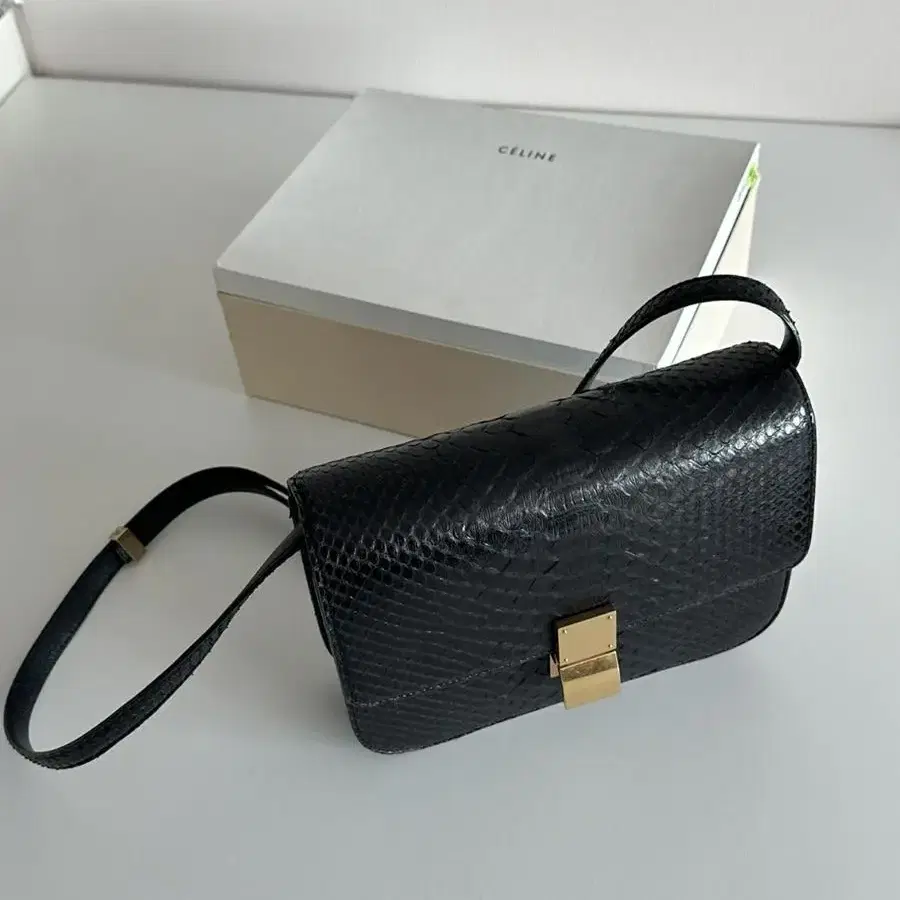 Celine classic box python 셀린느 클래식박스