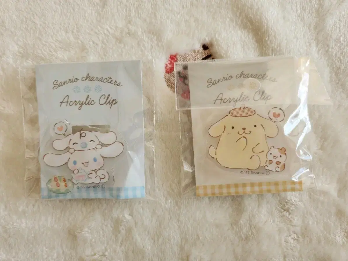 Sanrio Acrylic Clips