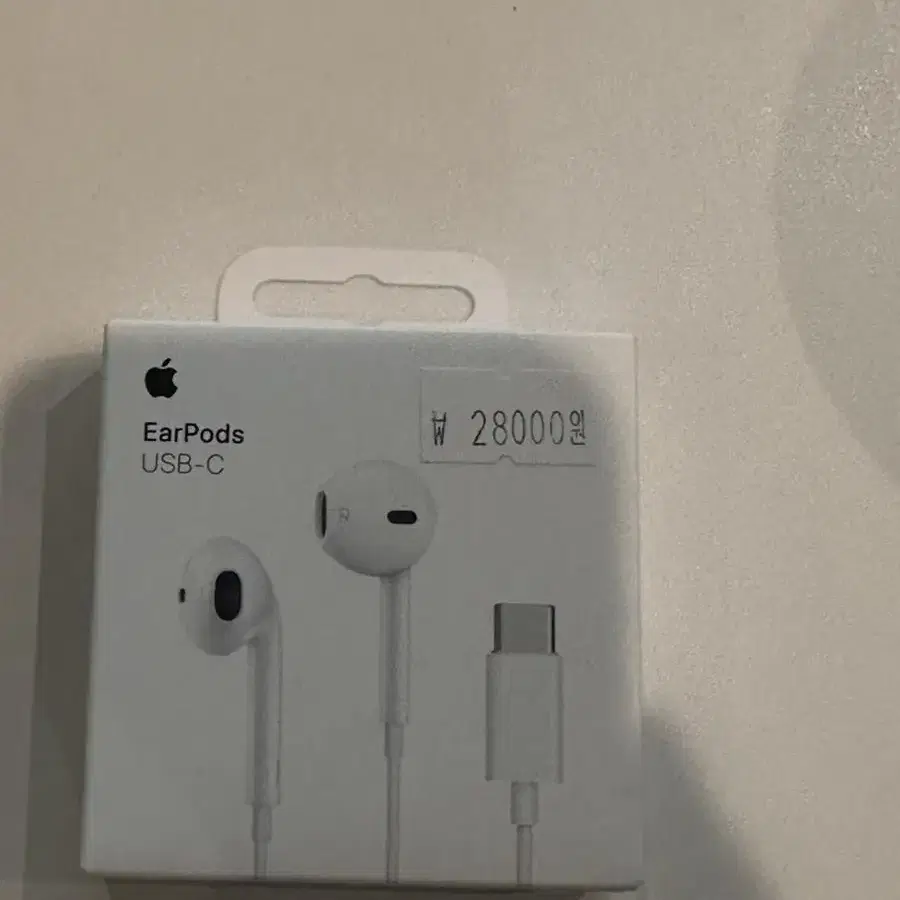 APPLE 이어팟 USB-C MTJY3ZP/A (정품)