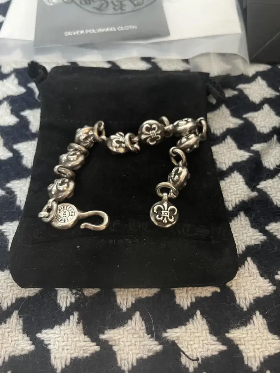 Chrome Hearts BS Flareball Cutout Bracelet