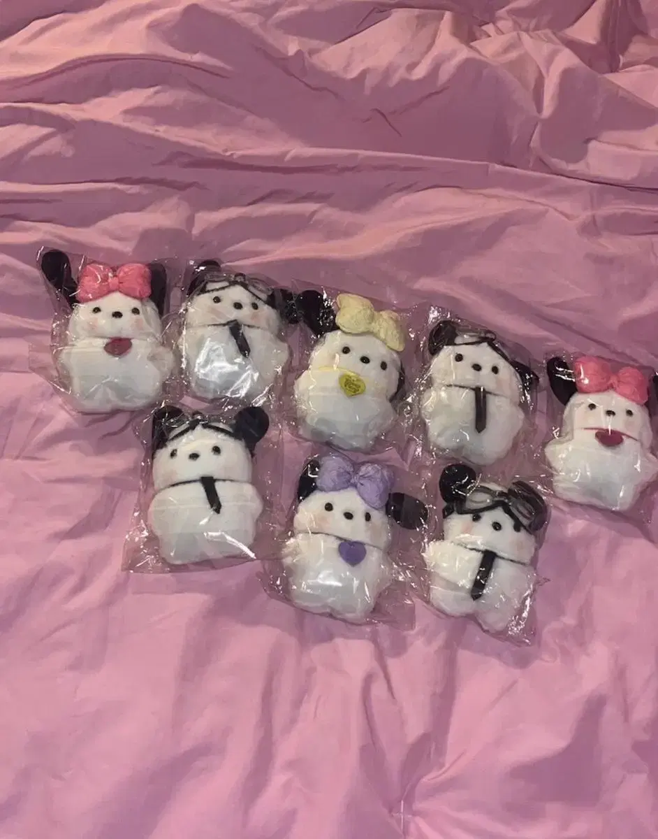 Pochaco keyring dolls