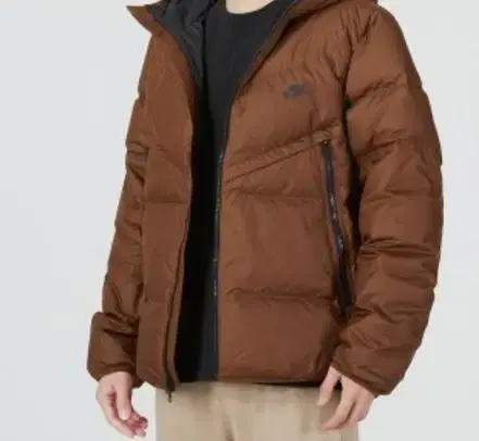 Nike Stormfit Brown Down Jacket