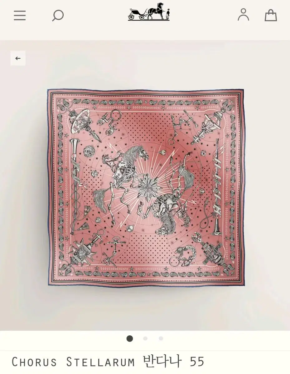 Hermes Bandana Scarf 55 New product