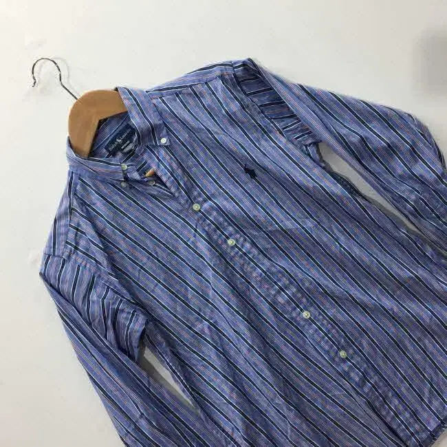 Z1963 Ralph Lauren Striped Shirt (kids' M) RalphLauren