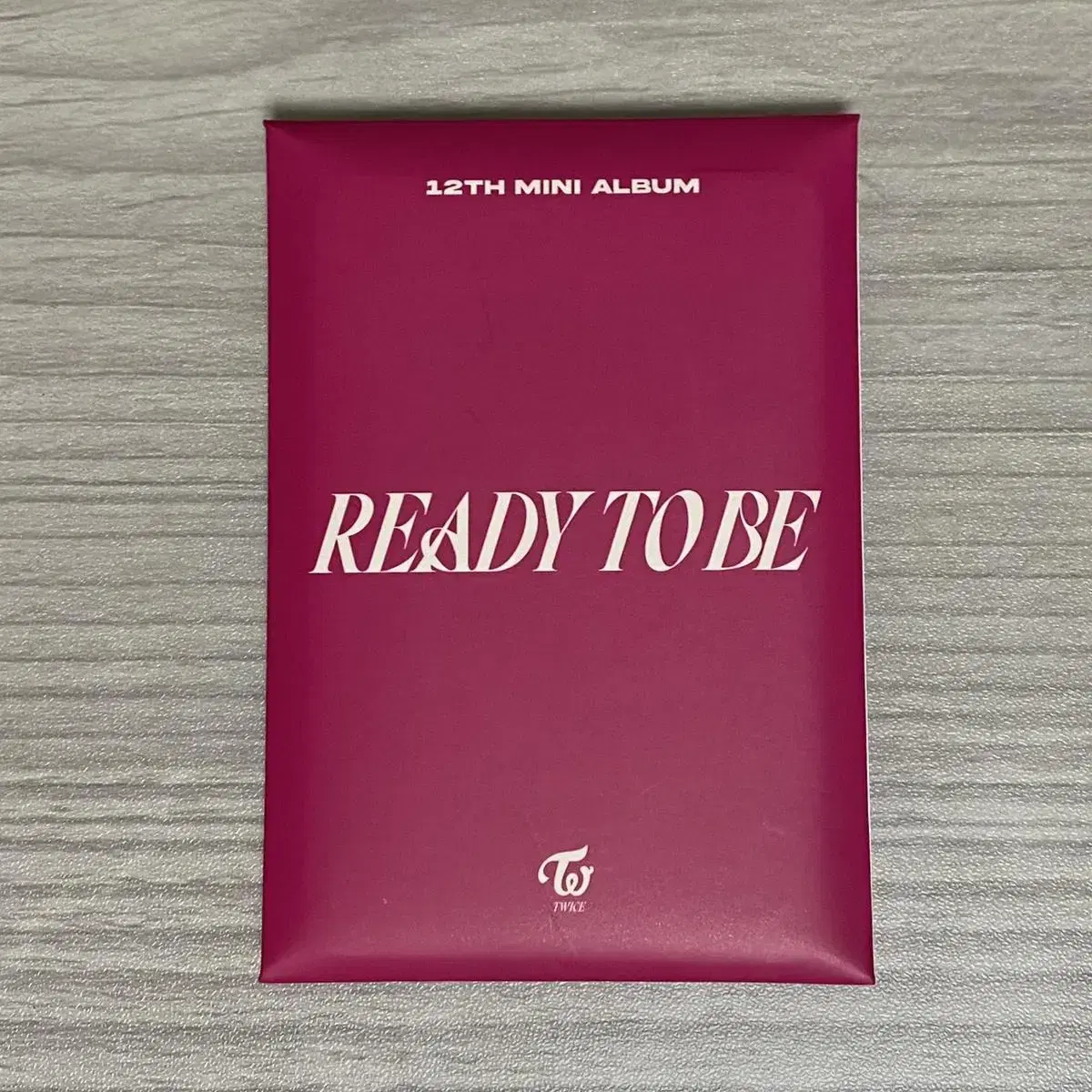 Twice Ready-to-Be Booked pre-order benefit photocard Set