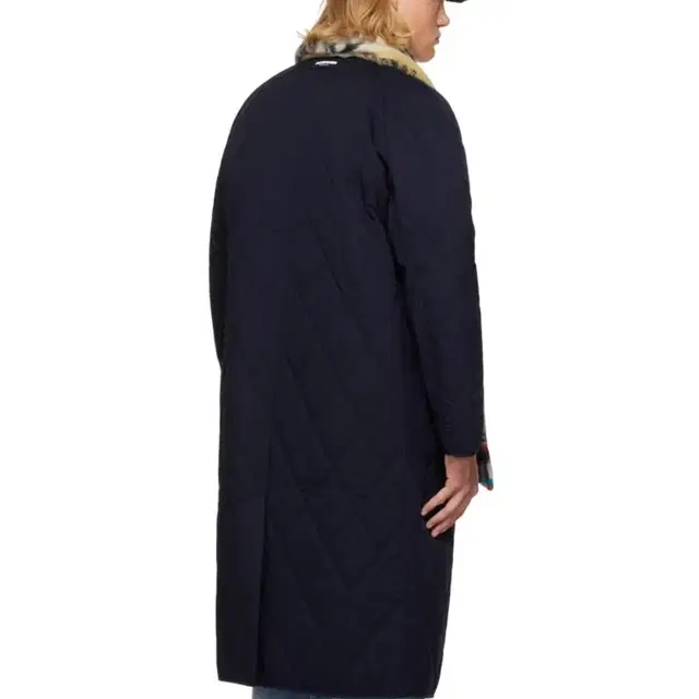 마틴로즈 토미진 콜라보 퀄팅 코트 Navy Car Coat 미착신품