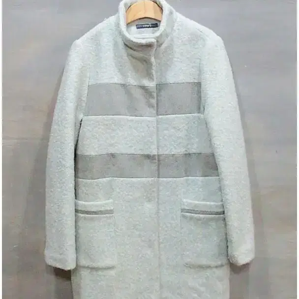 [S] COUPS Melange Wool Blend Coat