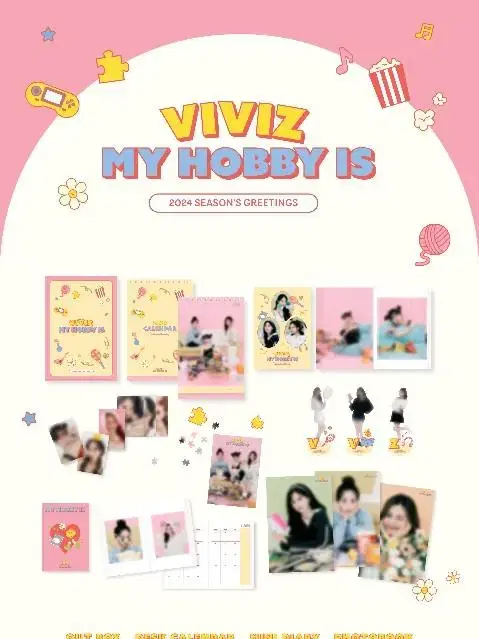 Viviz 2024 seasons greetings unsealed, unreleased photocard sells.