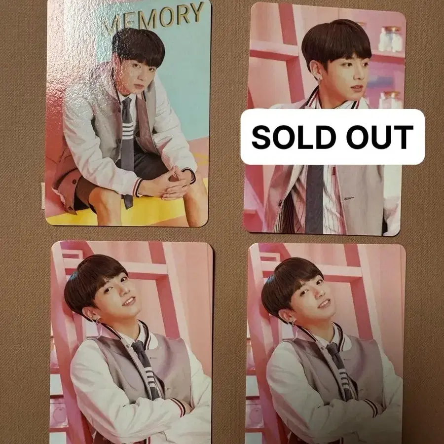 방탄 정국 미니포카 머사터 팬미팅 포카 bts photocard