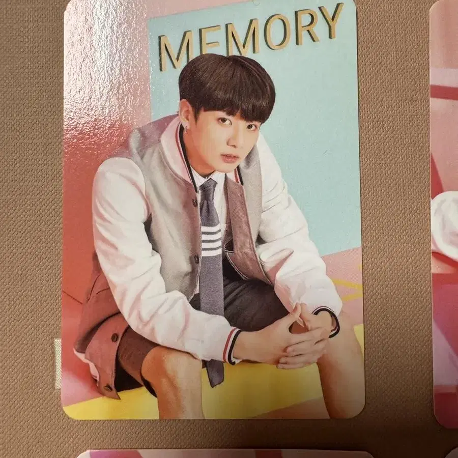 방탄 정국 미니포카 머사터 팬미팅 포카 bts photocard