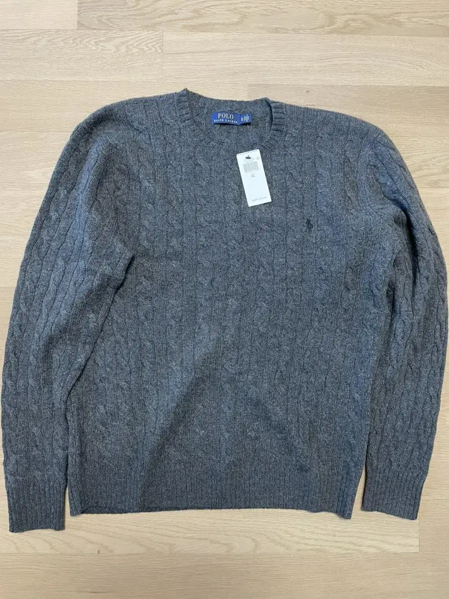 Polo Ralph Lauren Wool and Cashmere Pretzel Knit