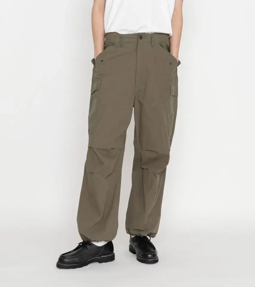 [32]Nanamika Cargo Pants Khaki