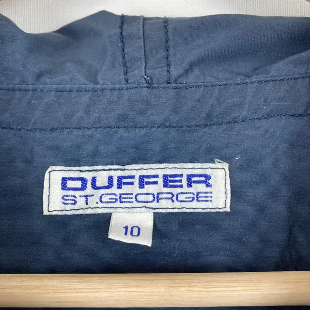 DUFFER 블루 점퍼 아노락 후드 빈티지 구제 a680