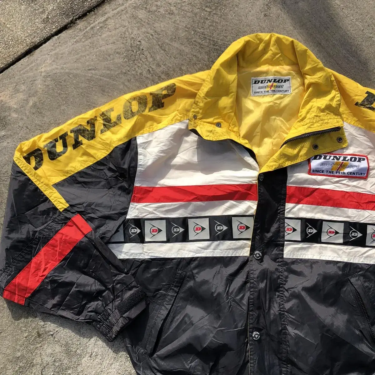 [L~XL] DUNLOP Motorsport 바람막이 자켓