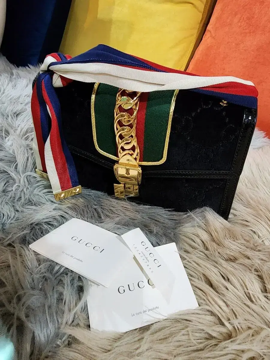 Gucci Velvet Sylvie bag