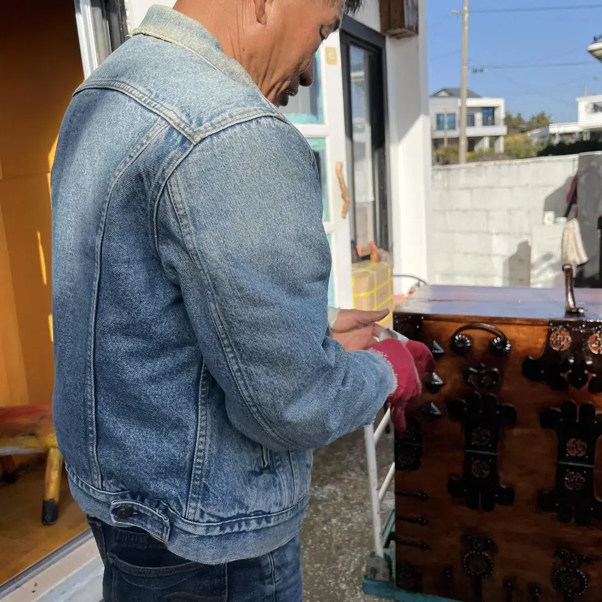 levis usa denim jacket