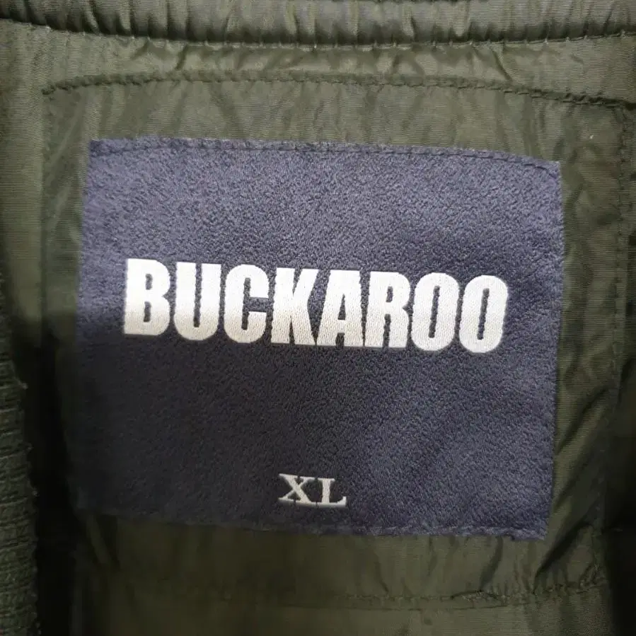 (a0705) BUCKAROO 버커루 덕다운 블루종 카키 105 XL