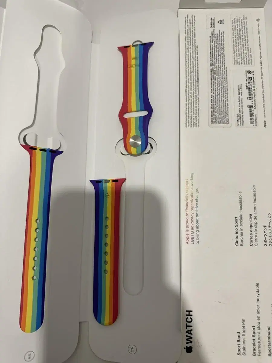 Apple Watch 40mm Pride Rainbow Edition with Genuine Apple Watch Strap