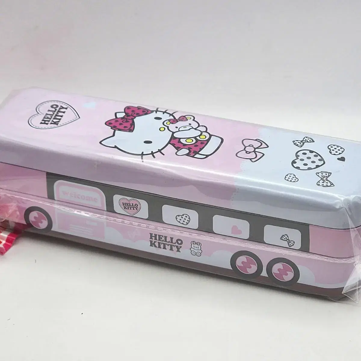 (Licensed) Sanrio Hello Kitty Bus Can Pail