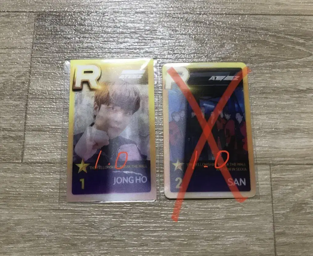 ateez shoestiz superstarateez photocard wts