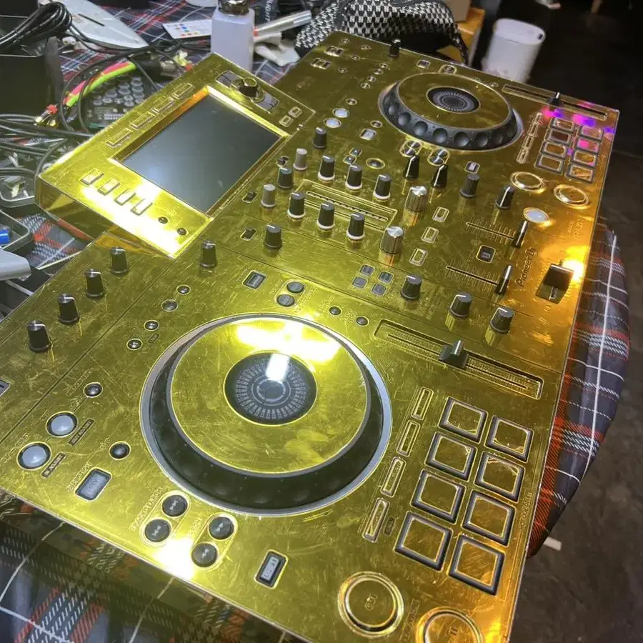 Xdj rx2 골드 필름 작업