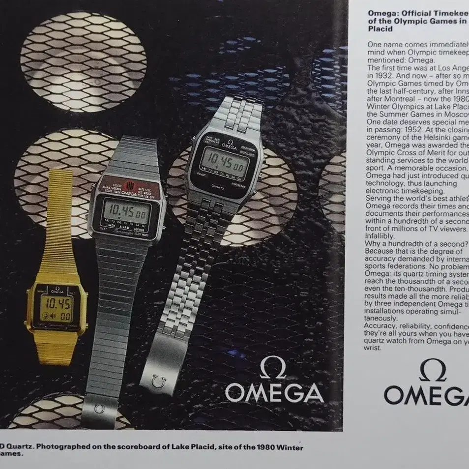 OMEGA SPEEDMASTER LCD