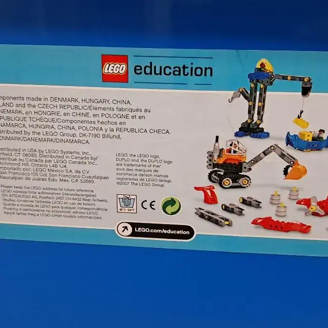 레고 에듀케이션 테크머신 LEGO education 9206 111pcs