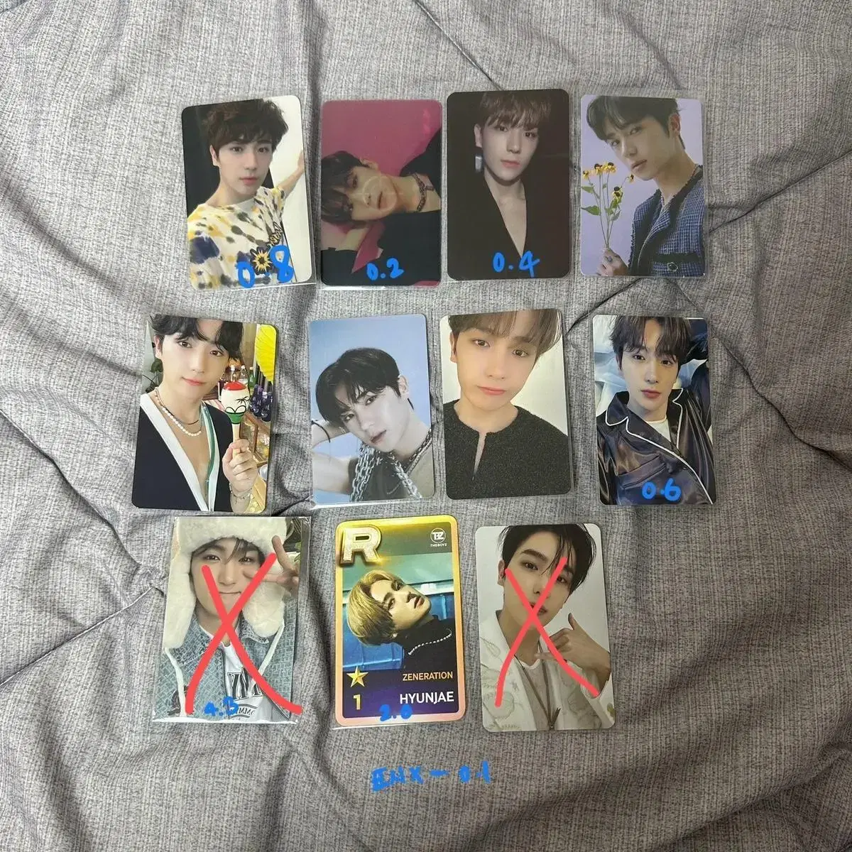 The Boyz hyunjae lee jaehyun photocard Photocard WTS