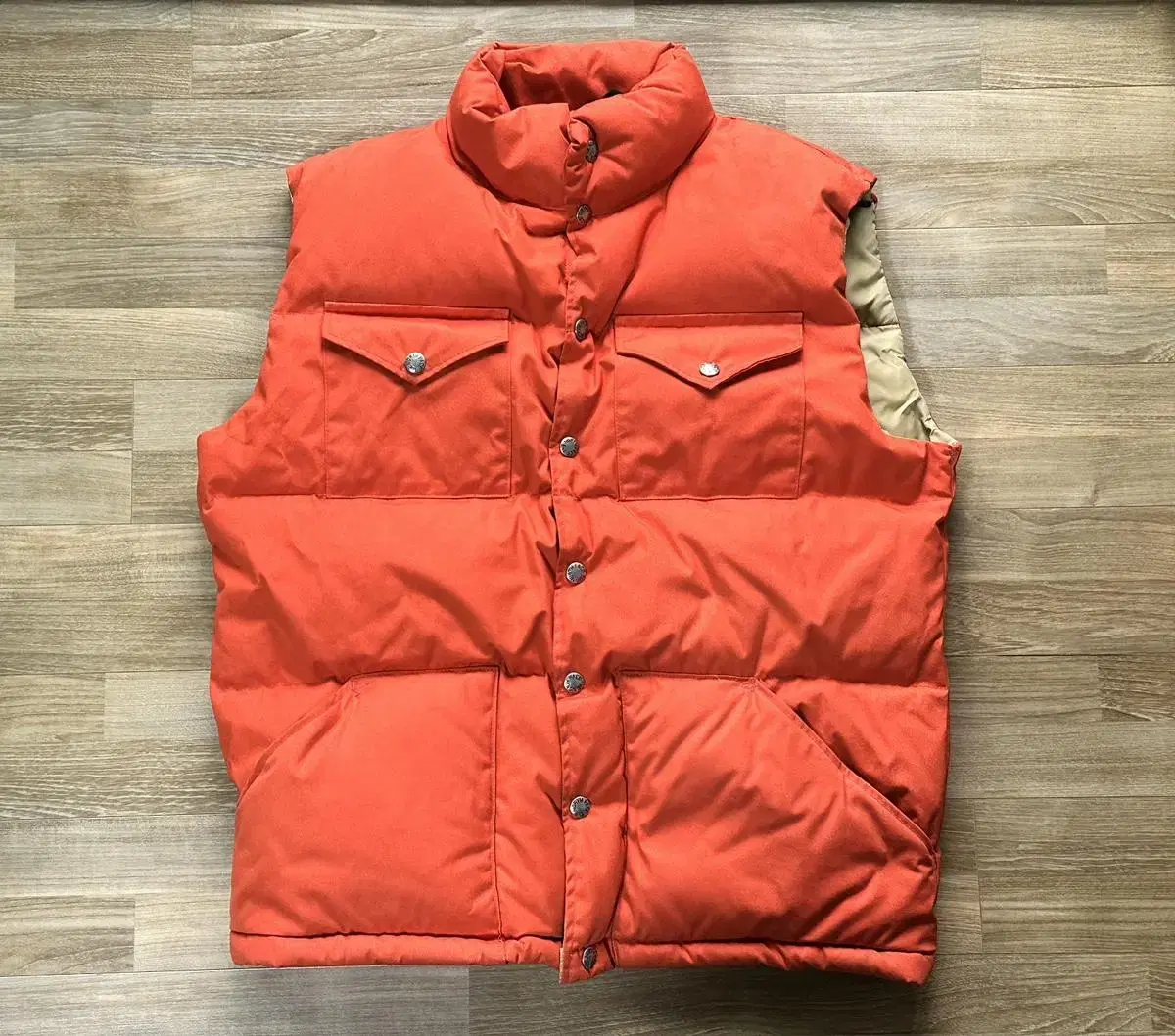 70s The North Face Brown Label Down Vest